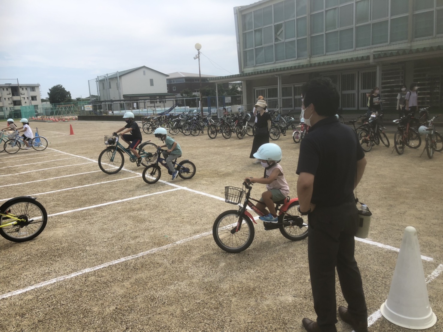 画像8:自転車教室の様子