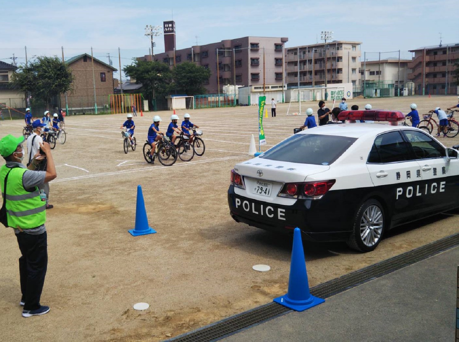 画像1:自転車教室の様子