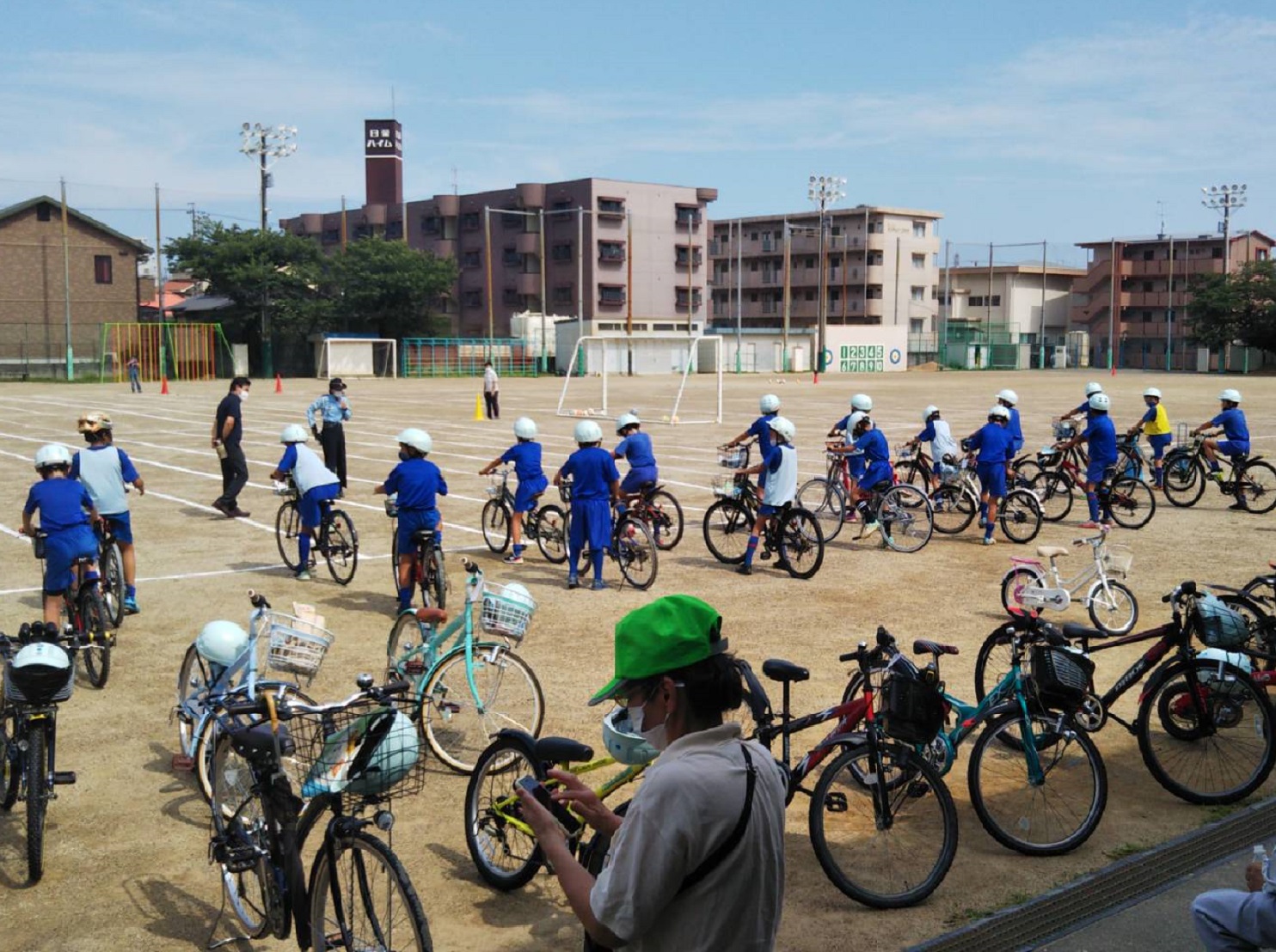 画像8:自転車教室の様子